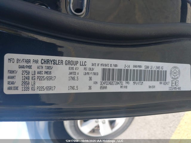 Dodge Journey 2014 3C4PDCAB2ET204751 Image 18