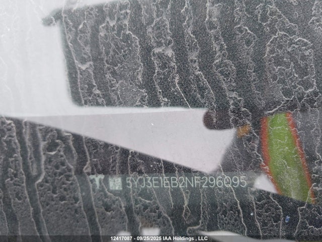 5YJ3E1EB2NF296095 Tesla MODEL 3