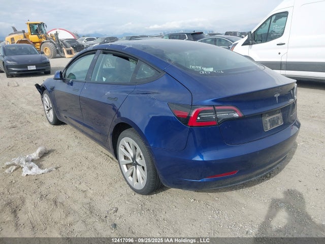 5YJ3E1EB4NF293814 Tesla MODEL 3