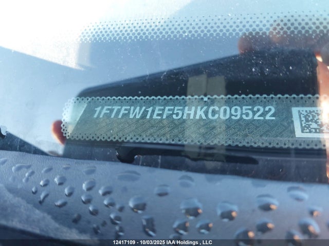 1FTFW1EF5HKC09522 Ford 5.0l-4v