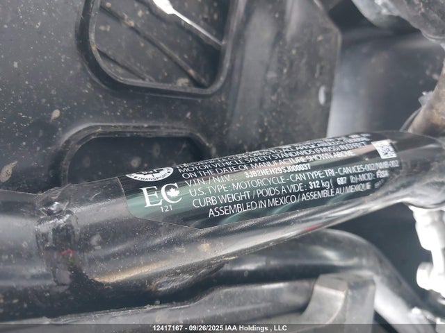 3JB2HEH29SJ000037 Can-Am Ace