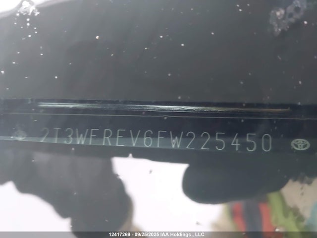 Toyota 2ar-fe 2015 2T3WFREV6FW225450 Image 9