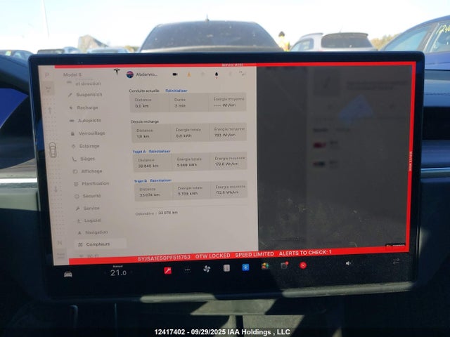 Tesla MODEL S 2023 5YJSA1E50PF511753 Image 7