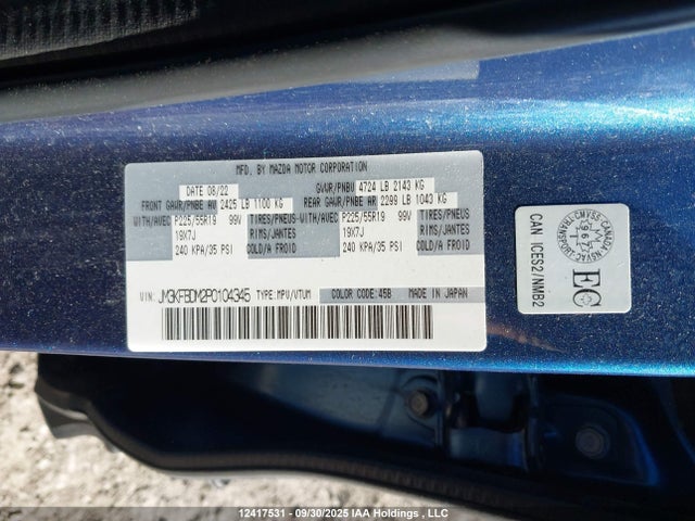 Mazda pyud 2023 JM3KFBDM2P0104345 Image 9