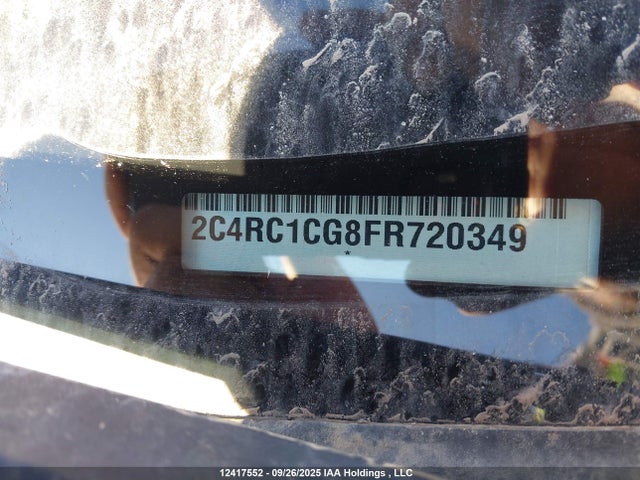 Chrysler 2015 2015 2C4RC1CG8FR720349 Image 9