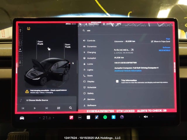 Tesla MODEL 3 2025 5YJ3E1EA2SF897199 Image 7
