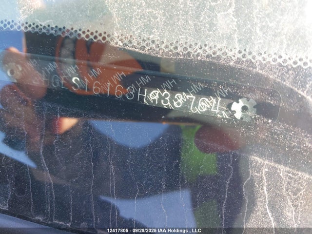 Aukcja sprzedaży 2003 Honda Civic, vin: 2HGES16163H933764, numer aukcji: 12417805