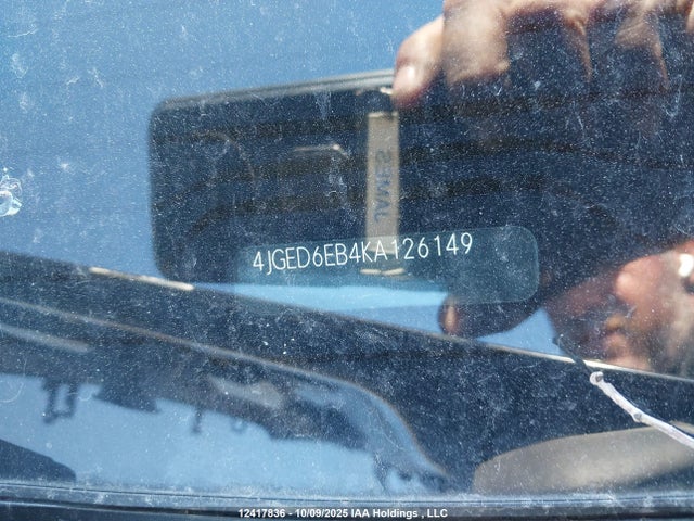 Mercedes-Benz m276 2019 4JGED6EB4KA126149 Image 9