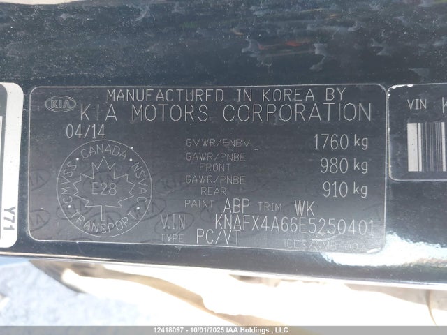 KIA Forte 2014 KNAFX4A66E5250401 Image 18