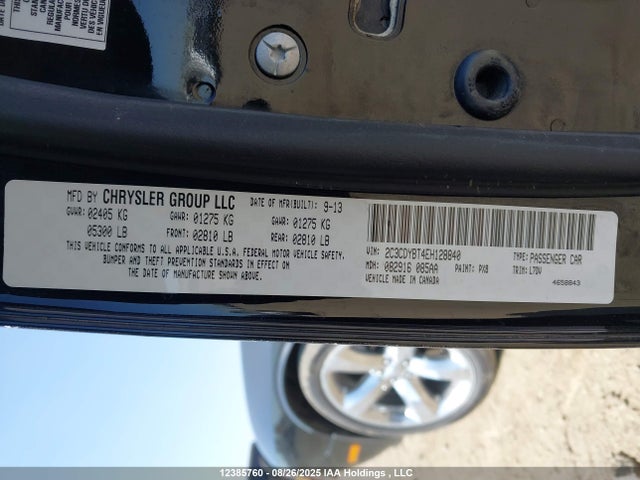 2C3CDYBT4EH128840 Dodge 2014