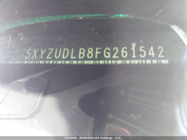 5XYZUDLB8FG261542 Hyundai dohc gdi theta ii