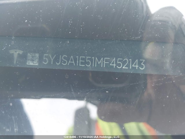 5YJSA1E51MF452143 Tesla MODEL S
