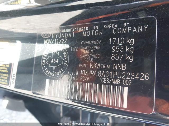 Hyundai gamma ii 2023 KMHRC8A31PU223426 Image 9