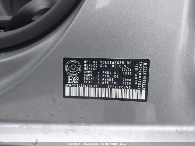3VWCX7BU2SM026162 Volkswagen tsi