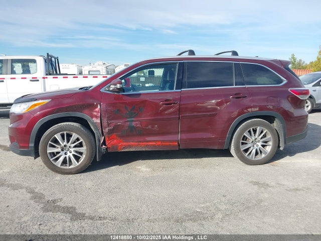 5TDJKRFH5GS288671 Toyota Highlander Xle
