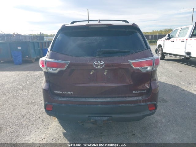 5TDJKRFH5GS288671 Toyota Highlander Xle