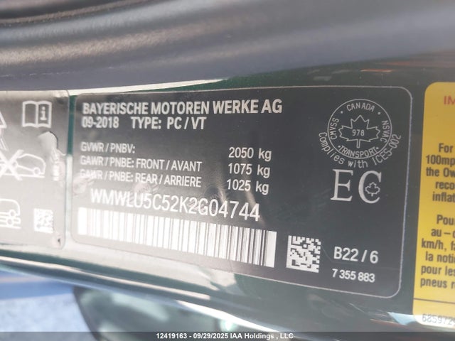 Mini 2019 2019 WMWLU5C52K2G04744 Image 9