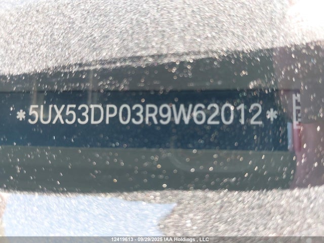 5UX53DP03R9W62012 BMW X3