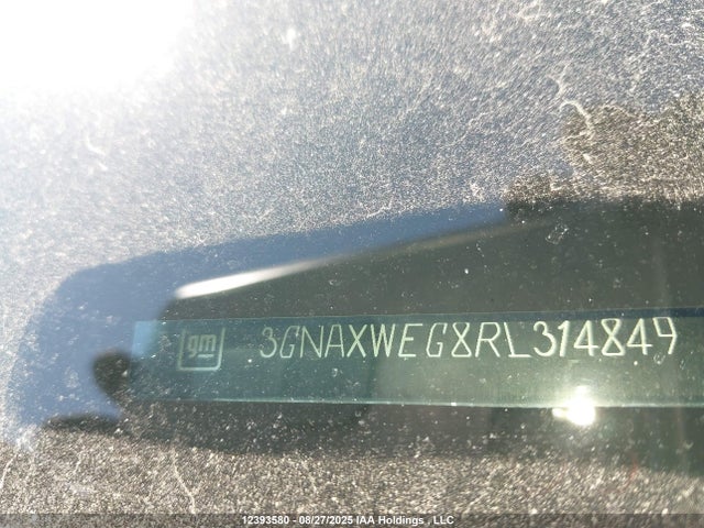 3GNAXWEG8RL314849 Chevrolet lsd
