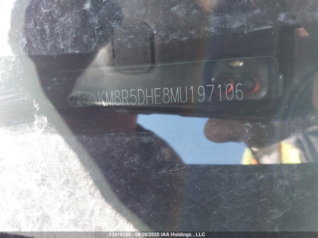 KM8R5DHE8MU197106 Hyundai gdi lambda ii