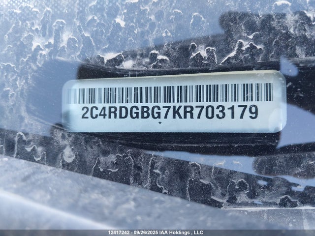 2C4RDGBG7KR703179 Dodge Grand Caravan