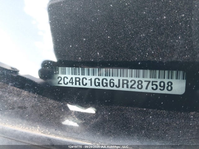 2C4RC1GG6JR287598 Chrysler Pacifica