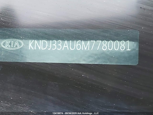 2021 Kia Soul Ex მანქანა იყიდება აუქციონზე, vin: KNDJ33AU6M7780081, აუქციონის ნომერი: 12419874