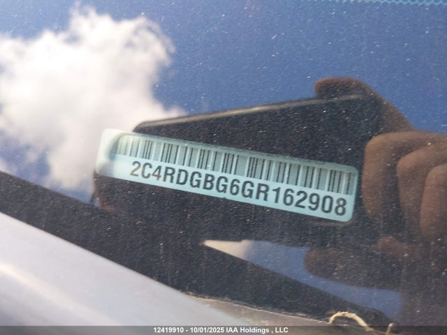 Dodge 2016 2016 2C4RDGBG6GR162908 Image 18