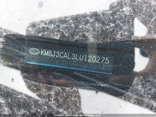 KM8J3CAL3LU120275 Hyundai gdi theta ii