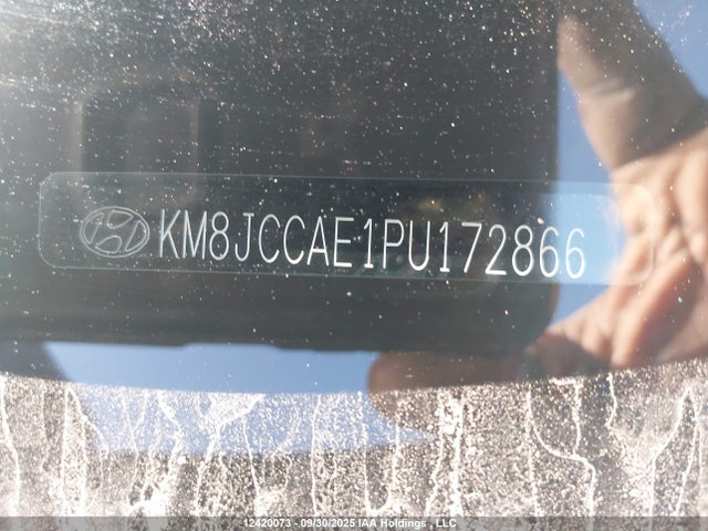 Продажа на аукционе авто 2023 Hyundai Tucson Sel, vin: KM8JCCAE1PU172866, номер лота: 12420073