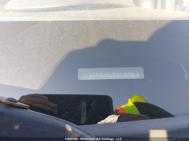 WBAVL1C57FVY39114 BMW 2015