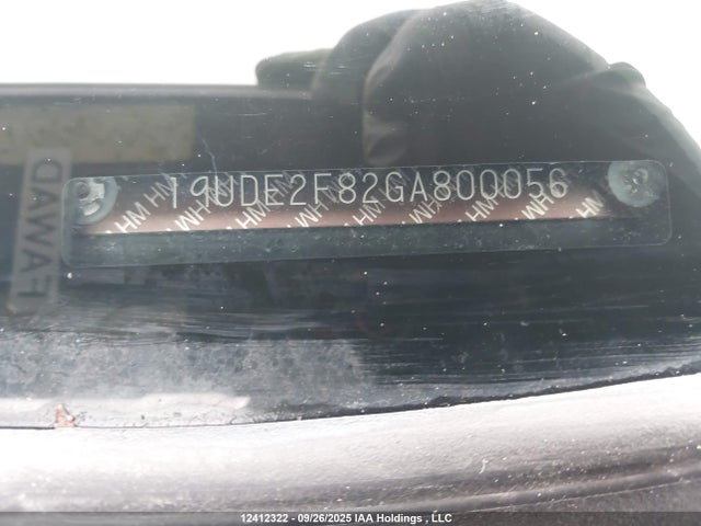 19UDE2F82GA800056 Acura k24v7