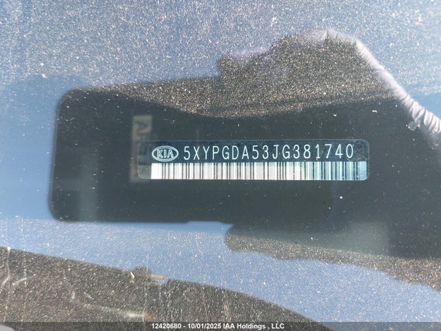 5XYPGDA53JG381740 KIA gdi lambda-ii