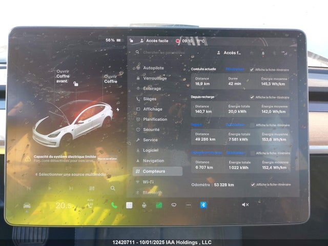 Tesla MODEL 3 2022 5YJ3E1EA6NF152959 Image 7