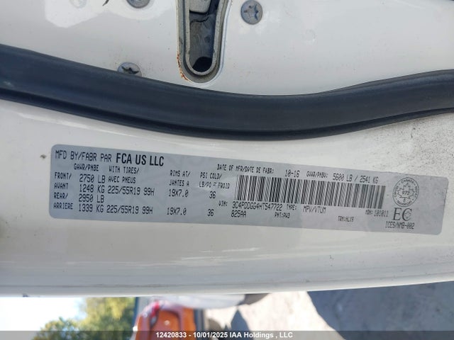 Dodge 2017 2017 3C4PDDGG4HT547722 Image 9