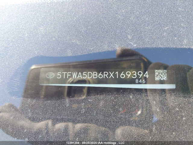 5TFWA5DB6RX169394 Toyota v35a-fts