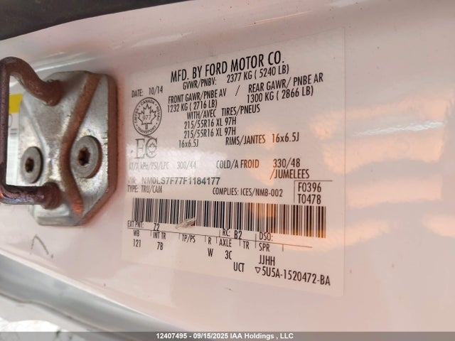 Ford 2015 2015 NM0LS7F77F1184177 Image 18