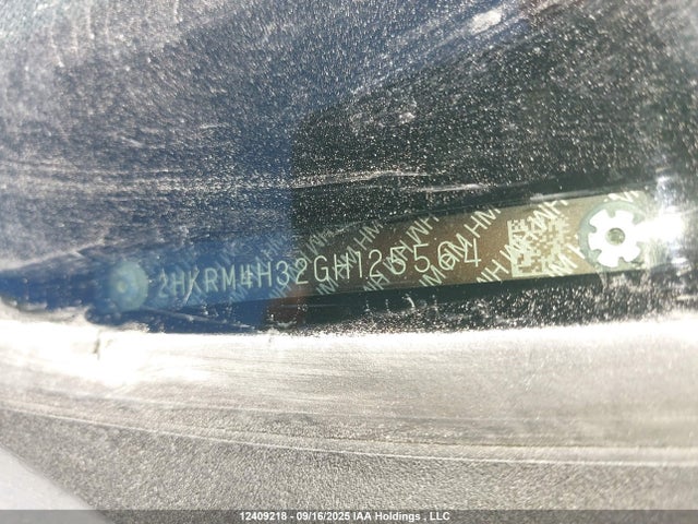 2HKRM4H32GH125564 Honda k24w9