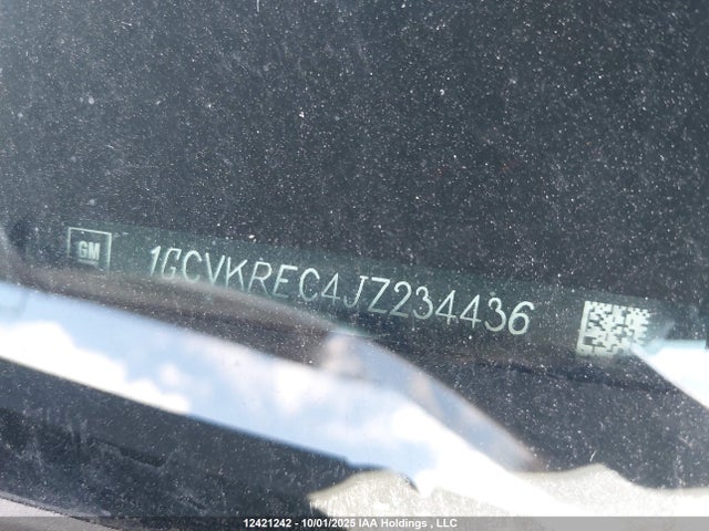 1GCVKREC4JZ234436 Chevrolet l83 - sidi: spark ignited direct injection, vvt: variable valve timing, afm, e85 max, alum