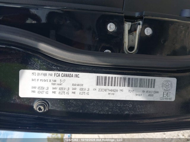 2017 Chrysler 300 S მანქანა იყიდება აუქციონზე, vin: 2C3CCABT7HH646200, აუქციონის ნომერი: 12421282