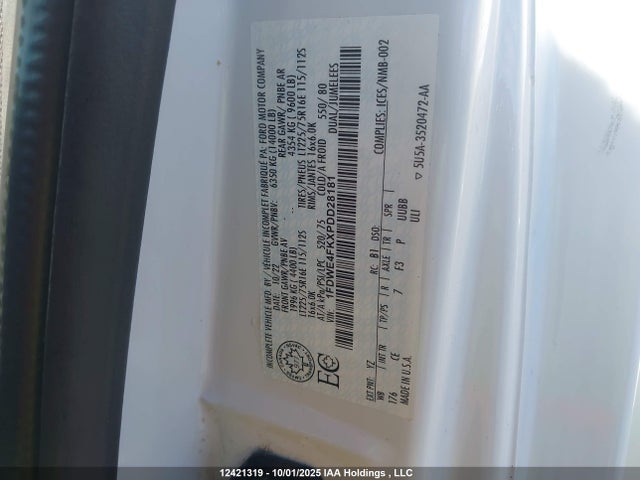 Ford E-450 2023 1FDWE4FKXPDD28181 Image 17