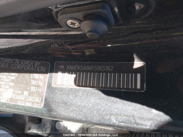 KIA dohc gdi nu 2015 KNAFK5A86F5365362 Image 9