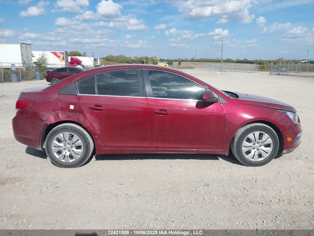 12421508 :رقم المزاد ، 1G1PC5SB6F7218003 vin ، 2015 Chevrolet Cruze مزاد بيع