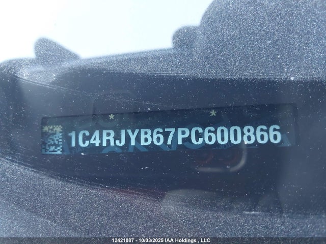 Aukcja sprzedaży 2023 Jeep Grand Cherokee Limited 4xe, vin: 1C4RJYB67PC600866, numer aukcji: 12421887