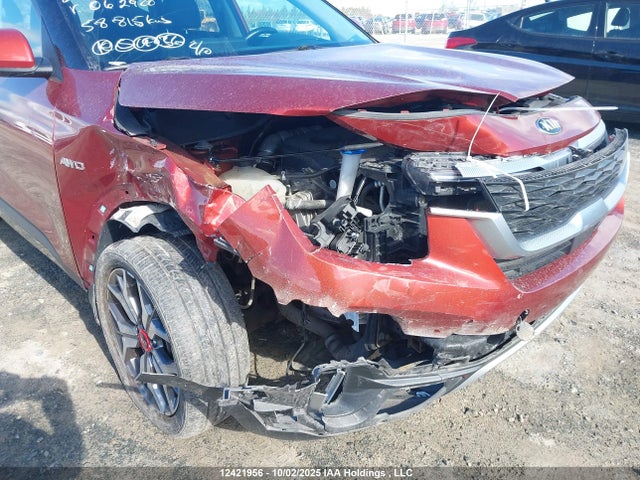 12421956 :رقم المزاد ، KNDETCA24M7062920 vin ، 2021 Kia Seltos Sx Turbo مزاد بيع