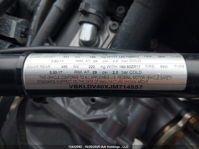 KTM 690 Duke 2018 VBKLDV40XJM714557 Image 10