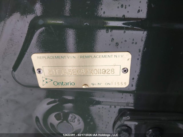 Aukcja sprzedaży 2023 Toyota Tundra, vin: 5TFJA5EC8PX011928, numer aukcji: 12422291
