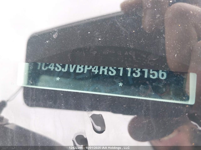Продаж на аукціоні авто 2024 Jeep Wagoneer Series Ii, vin: 1C4SJVBP4RS113156, номер лоту: 12422295