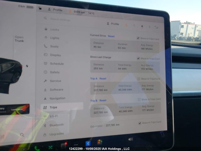 5YJ3E1EB3NF101850 Tesla MODEL 3