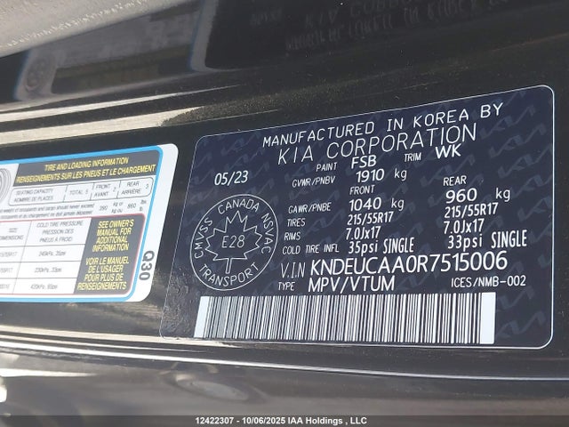 KIA nu mpi 2024 KNDEUCAA0R7515006 Image 9
